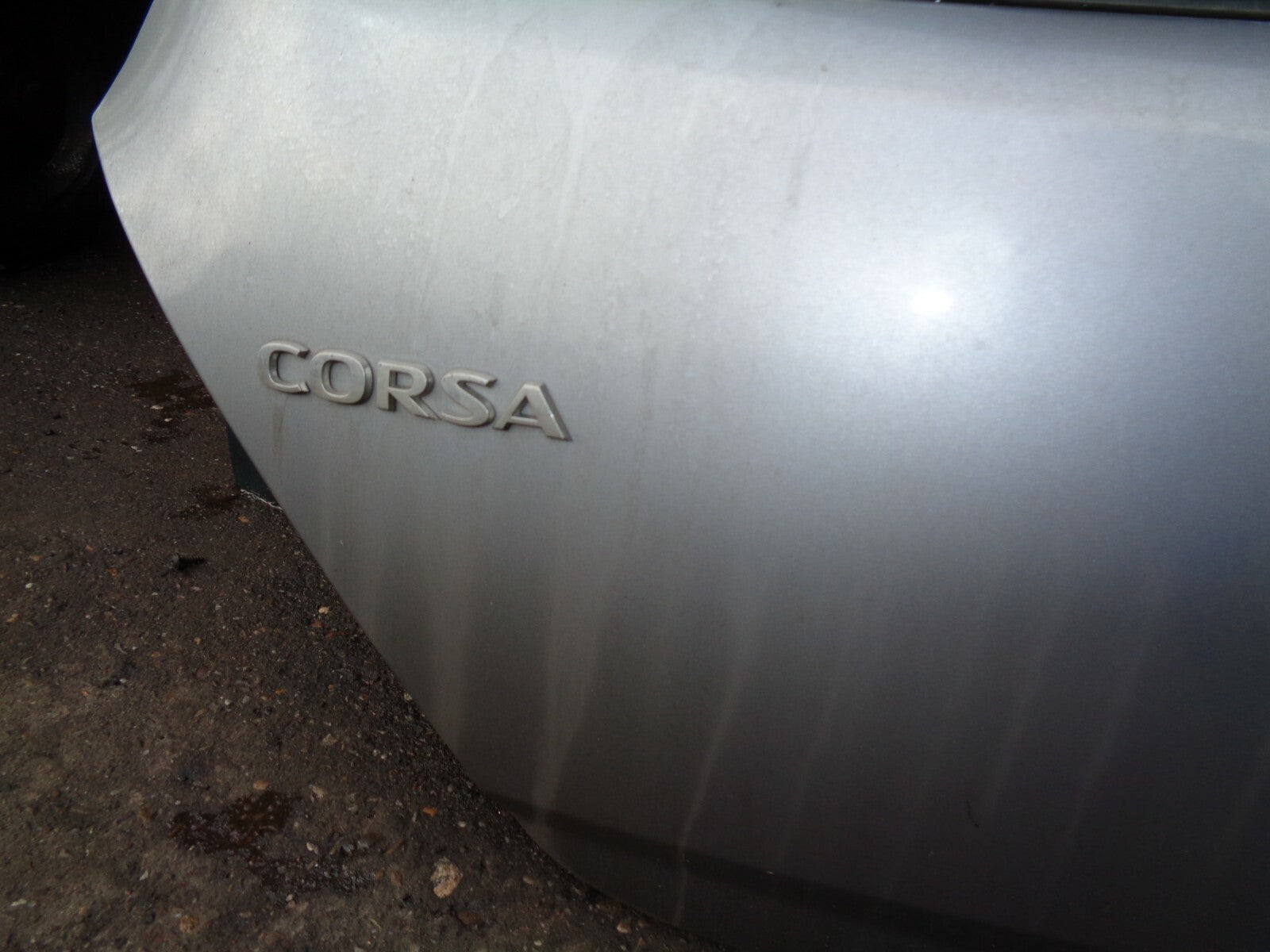 VAUXHALL CORSA D 2008 REAR COMPLETE TAILGATE SILVER
