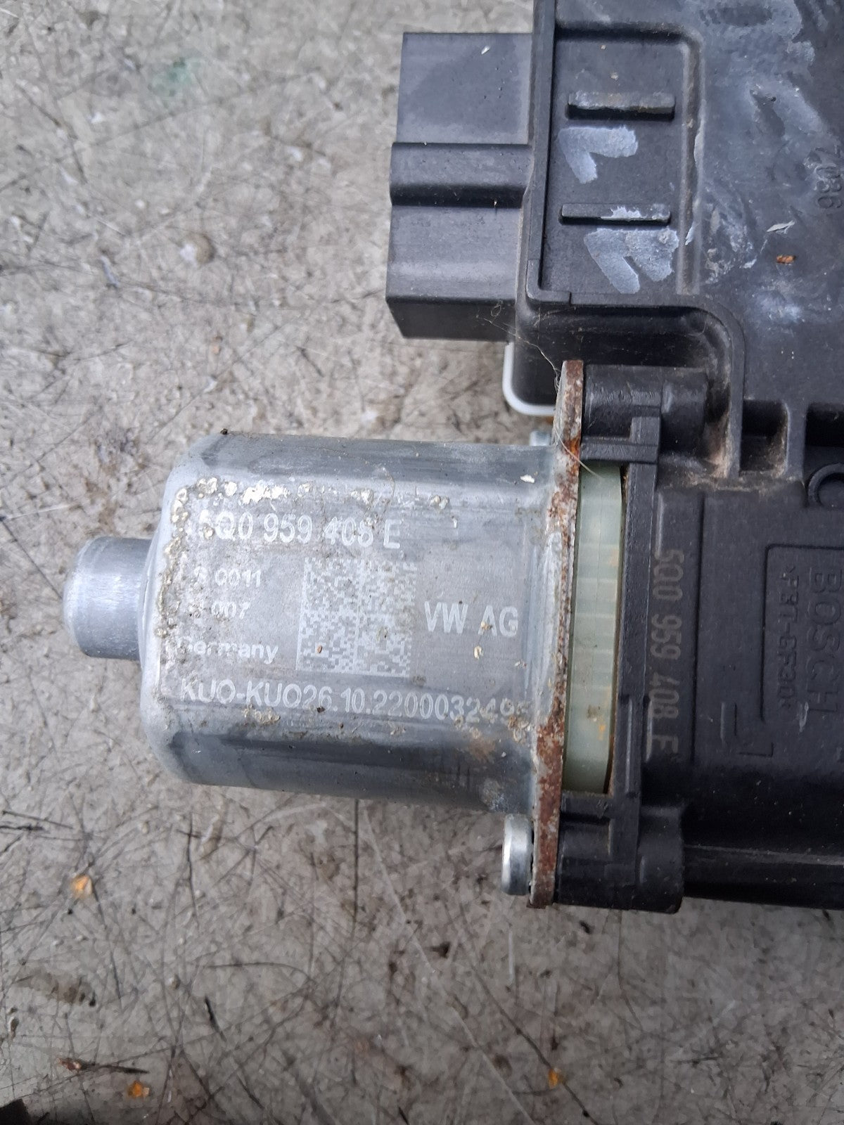 2023 VW VOLKSWAGEN TIGUAN WINDOW REGULATOR MOTOR 5Q0959408E