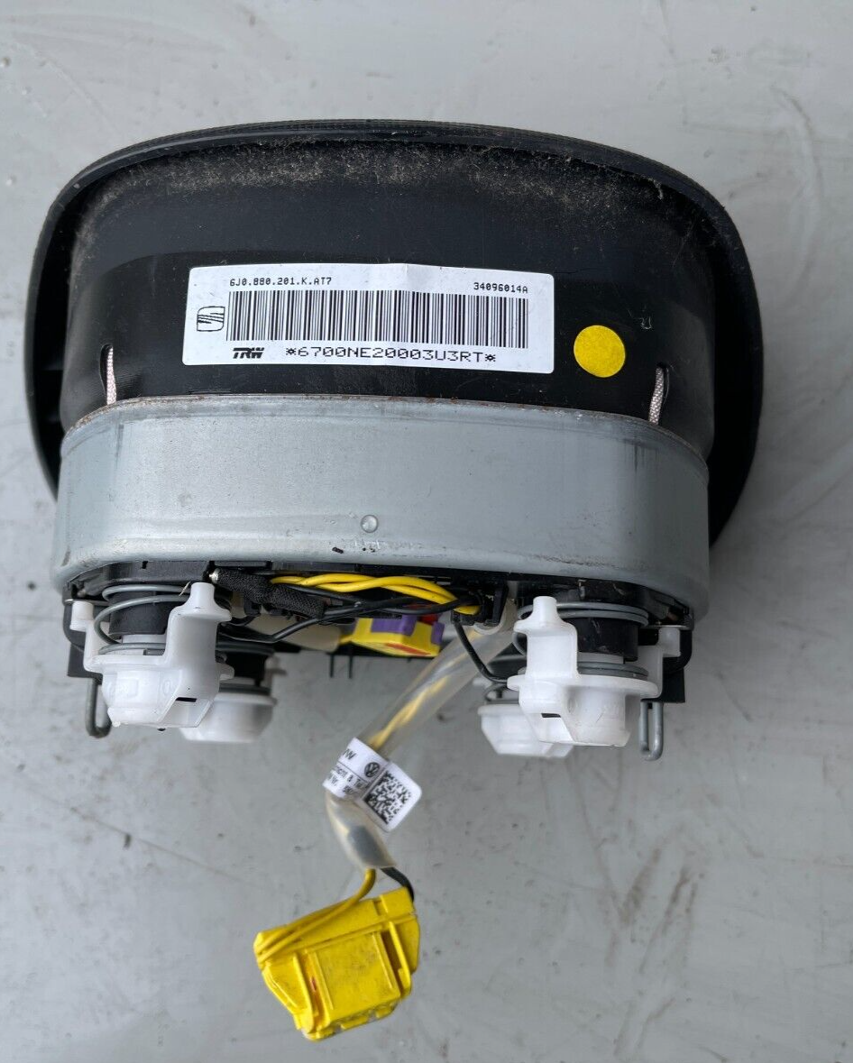 2011 SEAT IBIZA STEERING WHEEL AIRBAG 34096014A