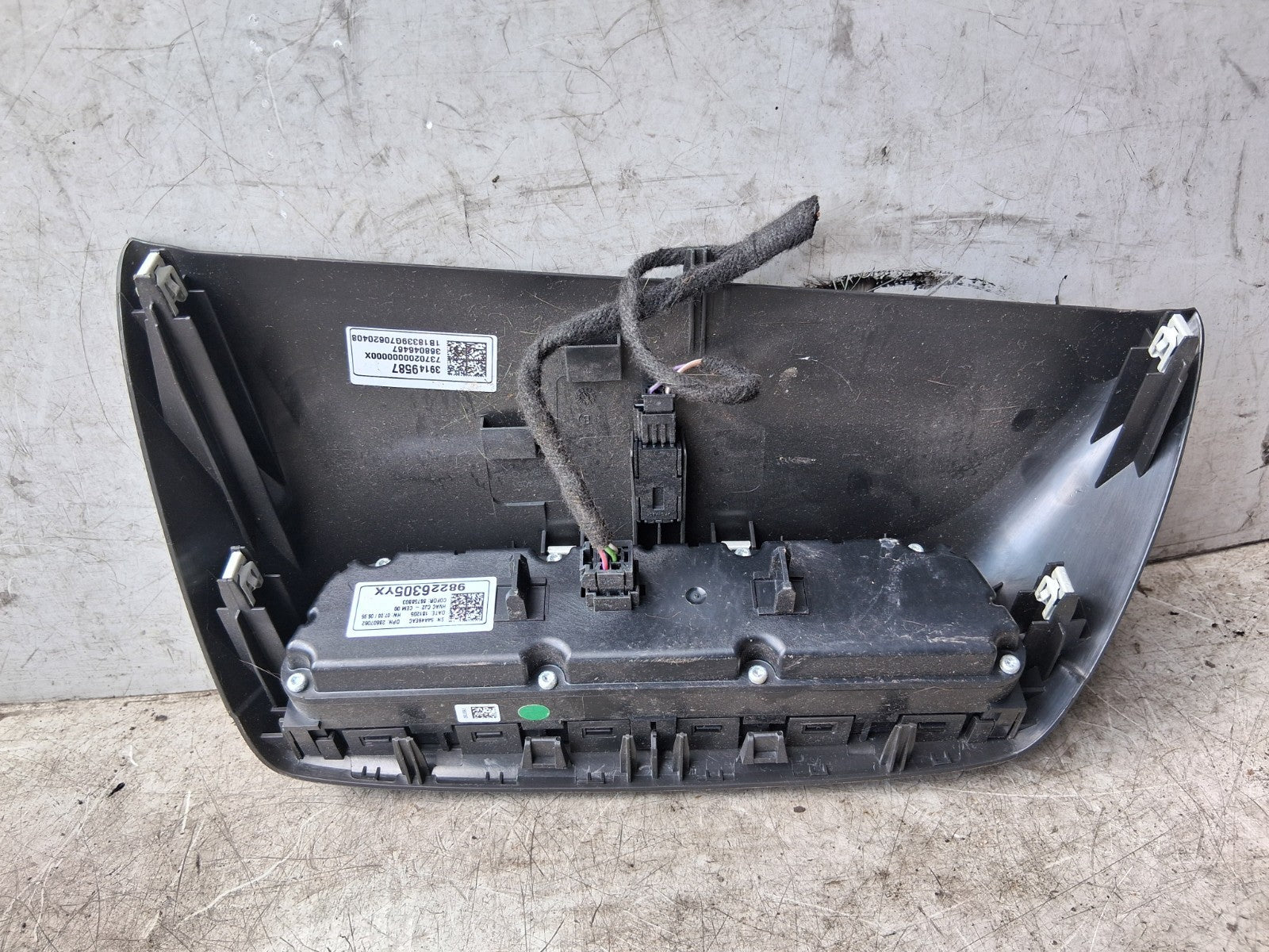 VAUXHALL CROSSLAND X 2018 AC HEATER CLIMATE CONTROL SWITCH PANEL 98226305YX