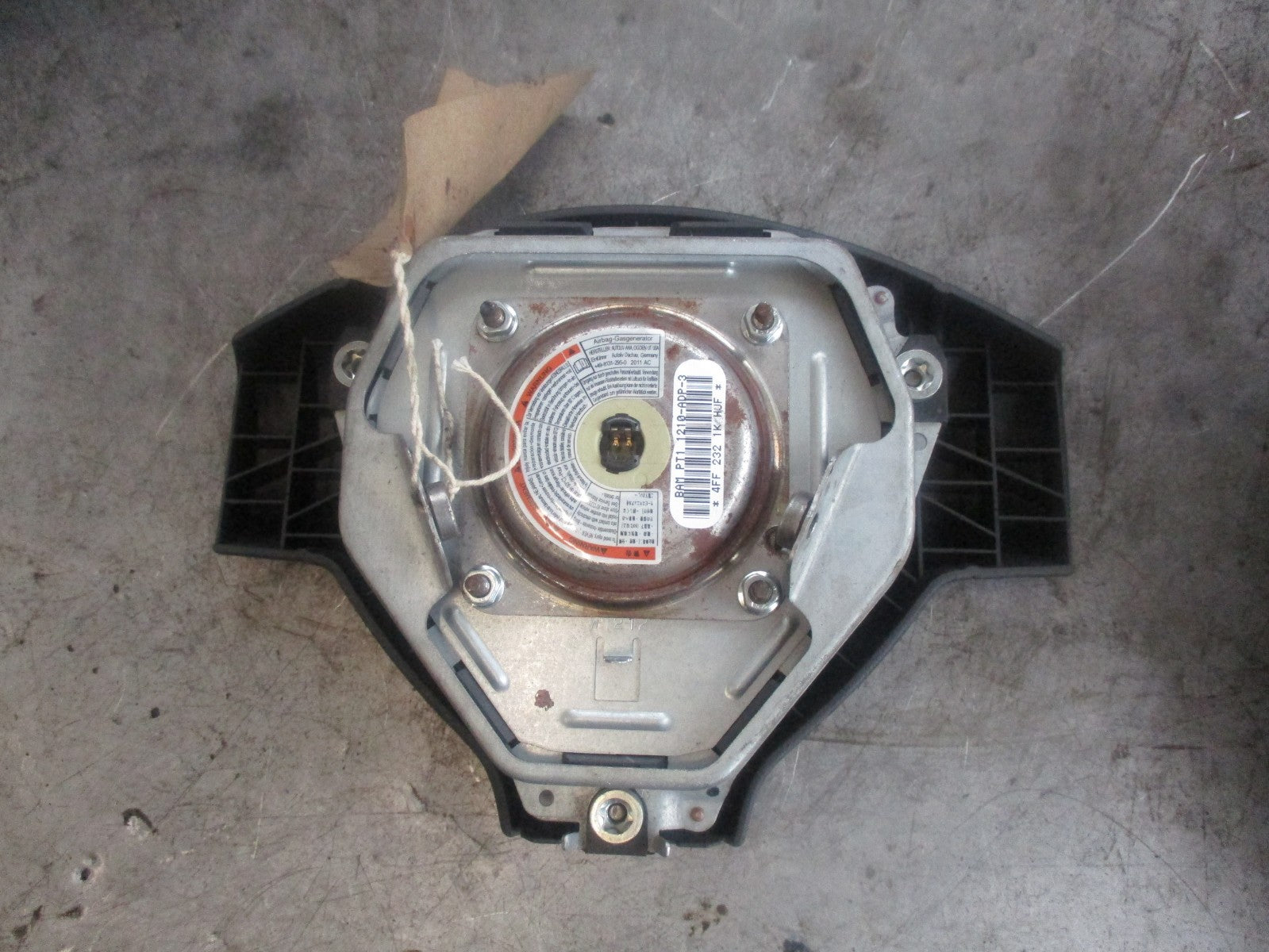 SUZUKI ALTO 2014 STEERING WHEEL AIRBAG