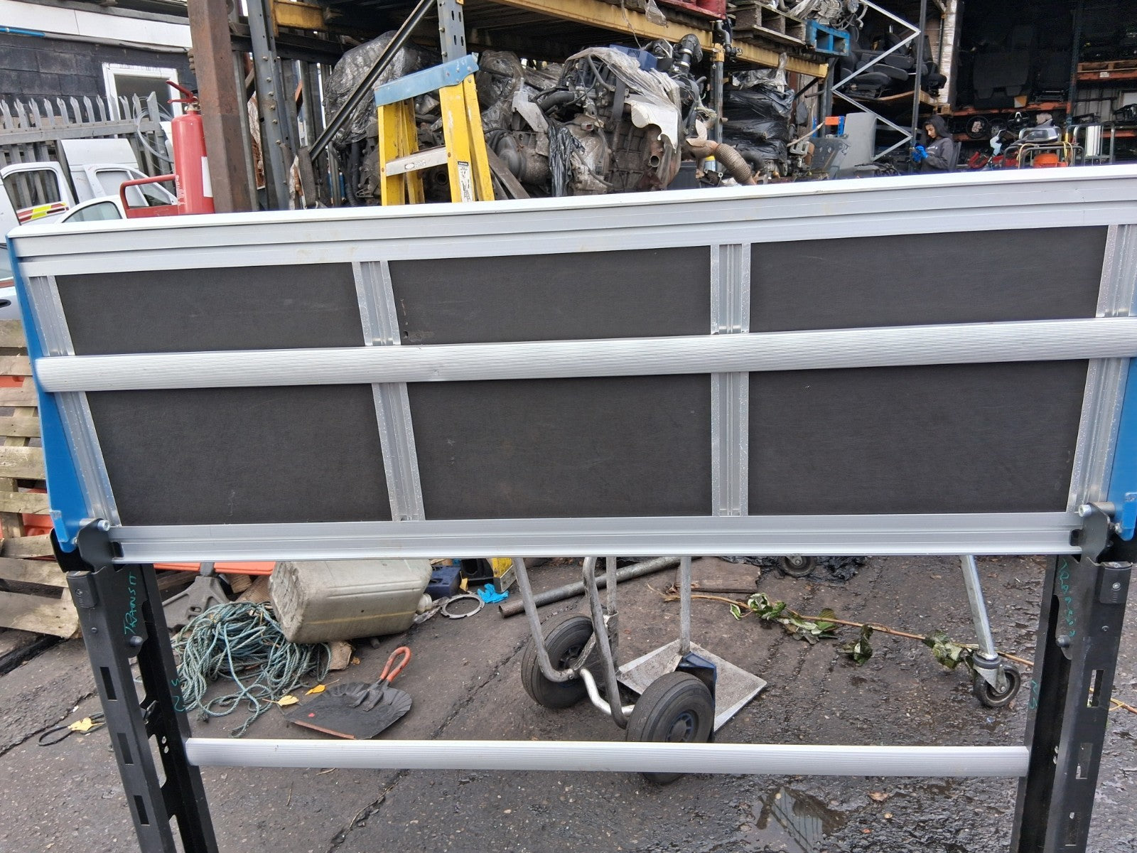 2021 FORD TRANSIT MK8 350 AMAZON COURIER GEMA SHELF RACKING SET UP SLIDING DOOR