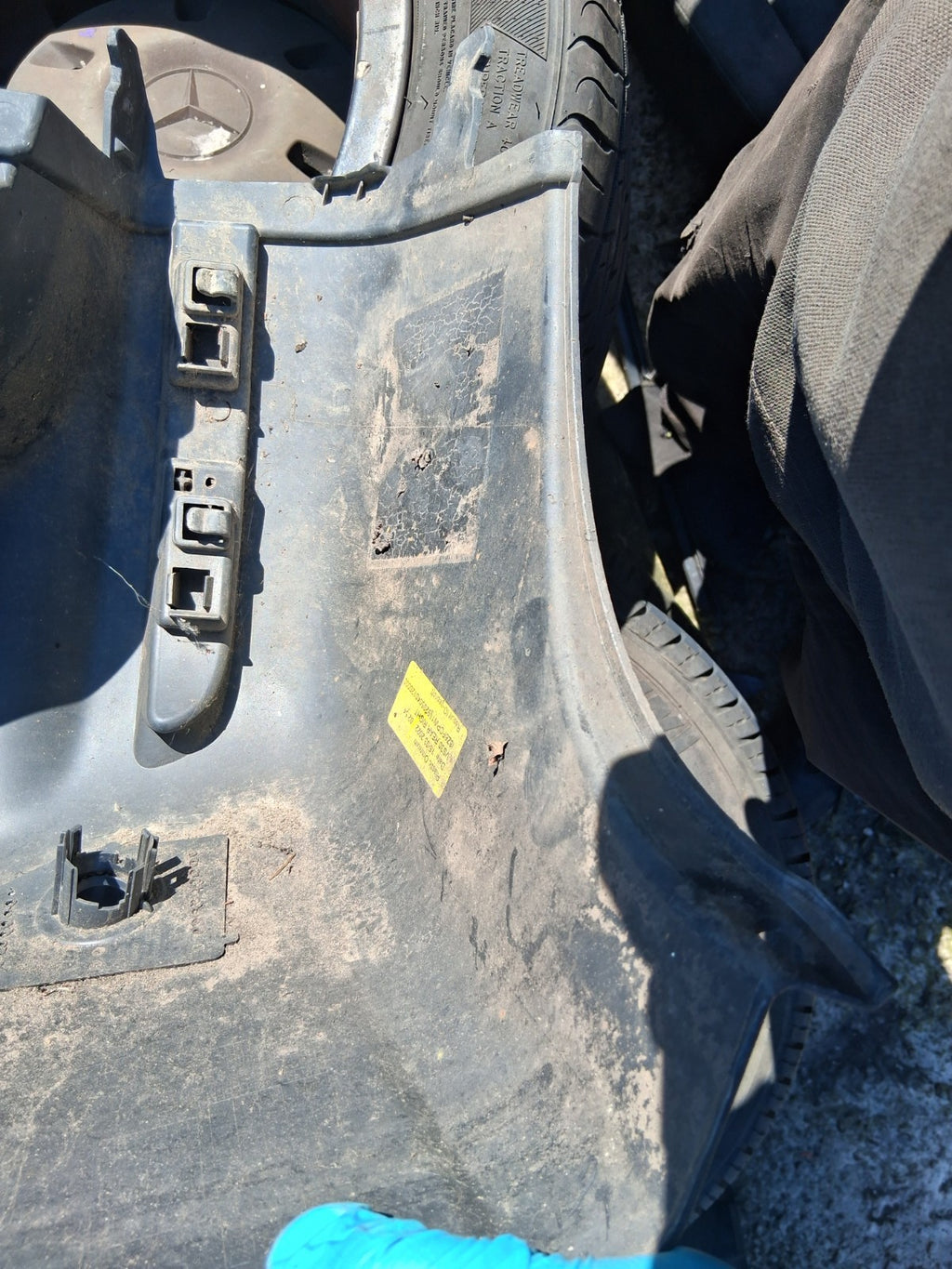 MERCEDES BENZ SPRINTER W907 OSR DRIVER SIDE REAR BUMPER CORNER A9078801900