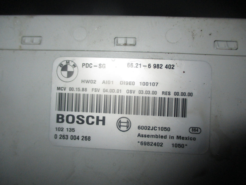 BMW 1 SERIES 2010 E87 PARKING CONTROL MODULE 6982402
