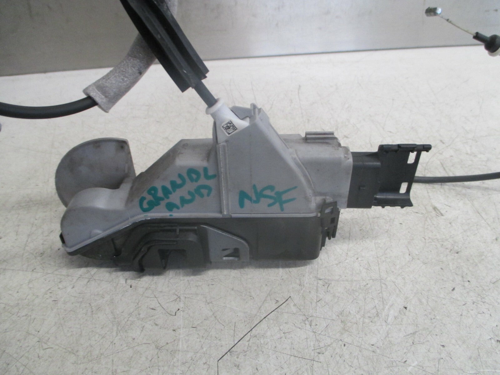 VAUXHALL GRANDLAND X 2018 NSF PASSENGER SIDE FRONT DOOR LOCK MECHANISM