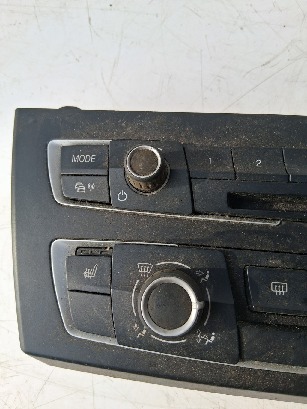 BMW 1 SERIES F20 2015 AIR CON HEATER RADIO CONTROL PANEL E1062665
