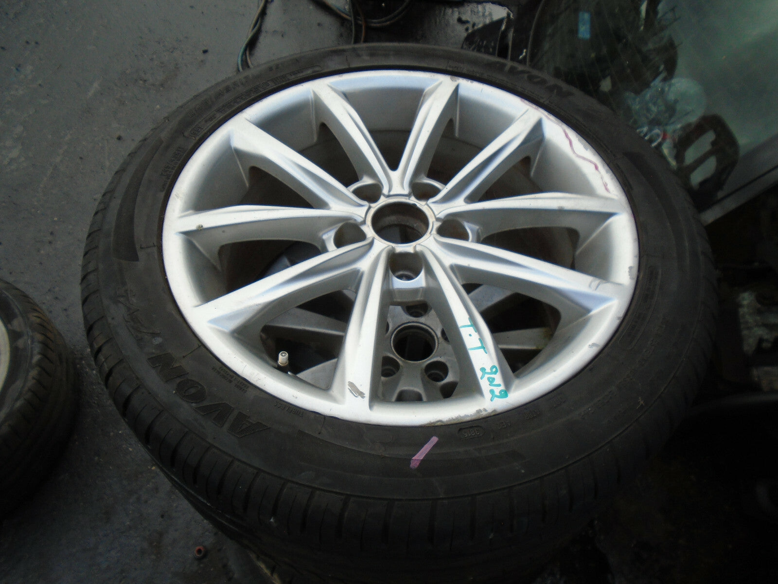 AUDI TT MK2 2012 17 INCH ALLOY WHEEL WITH TYRE 245/45R17