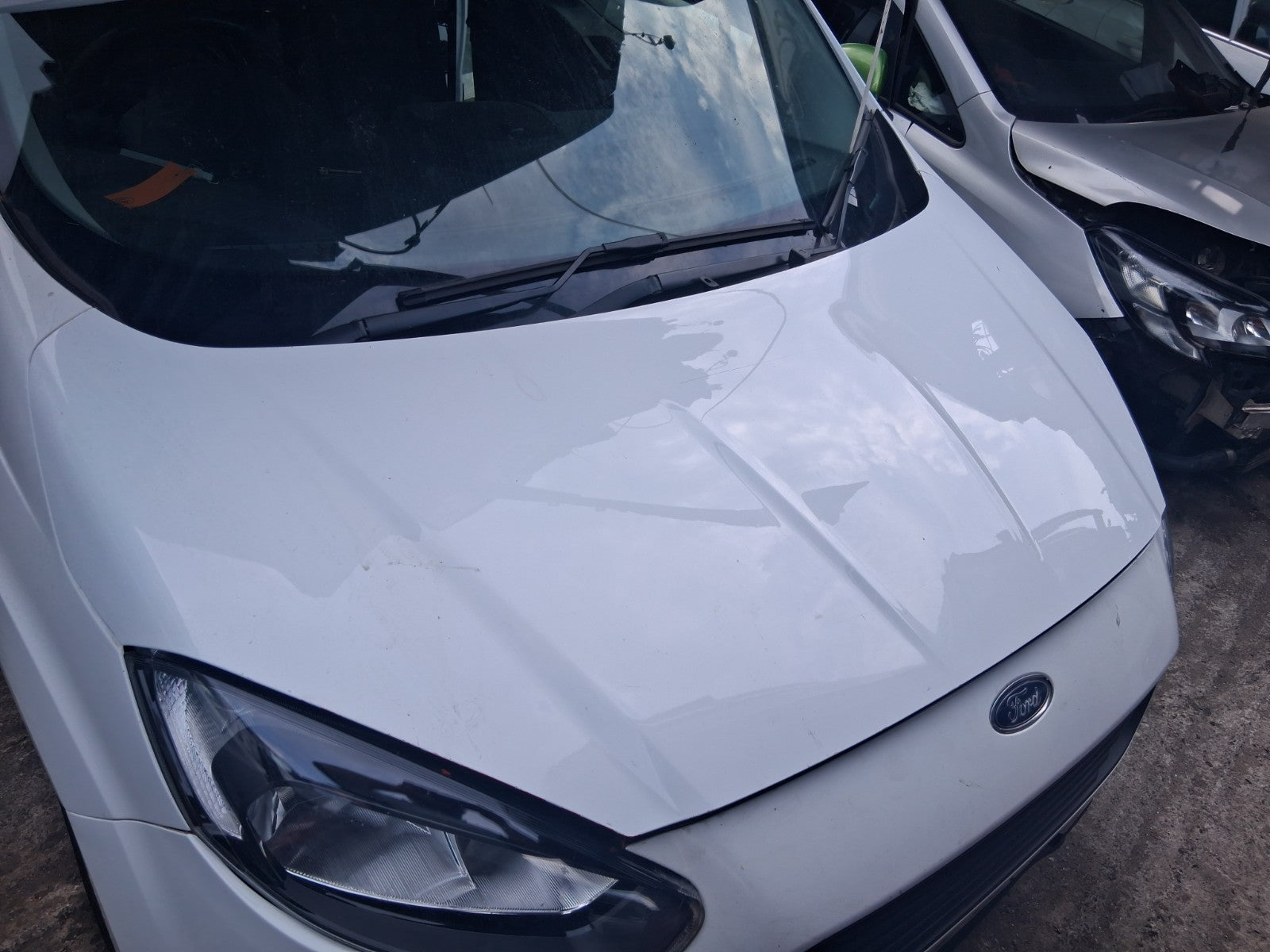 FORD TRANSIT COURIER MK2 2022 FRONT BONNET HOOD PANEL WHITE
