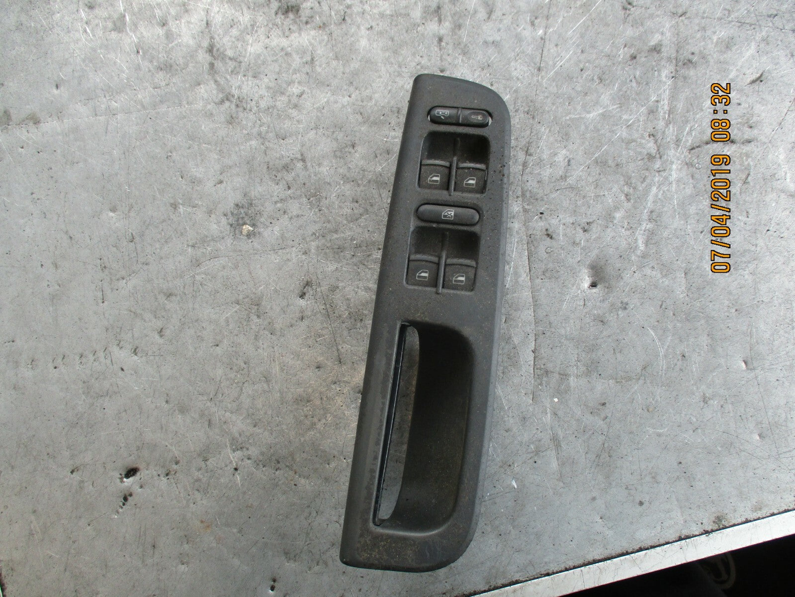 VW VOLKSWAGEN BORA 2002 OSF DRIVER FRONT WINDOW SWITCHES 1J4959857D