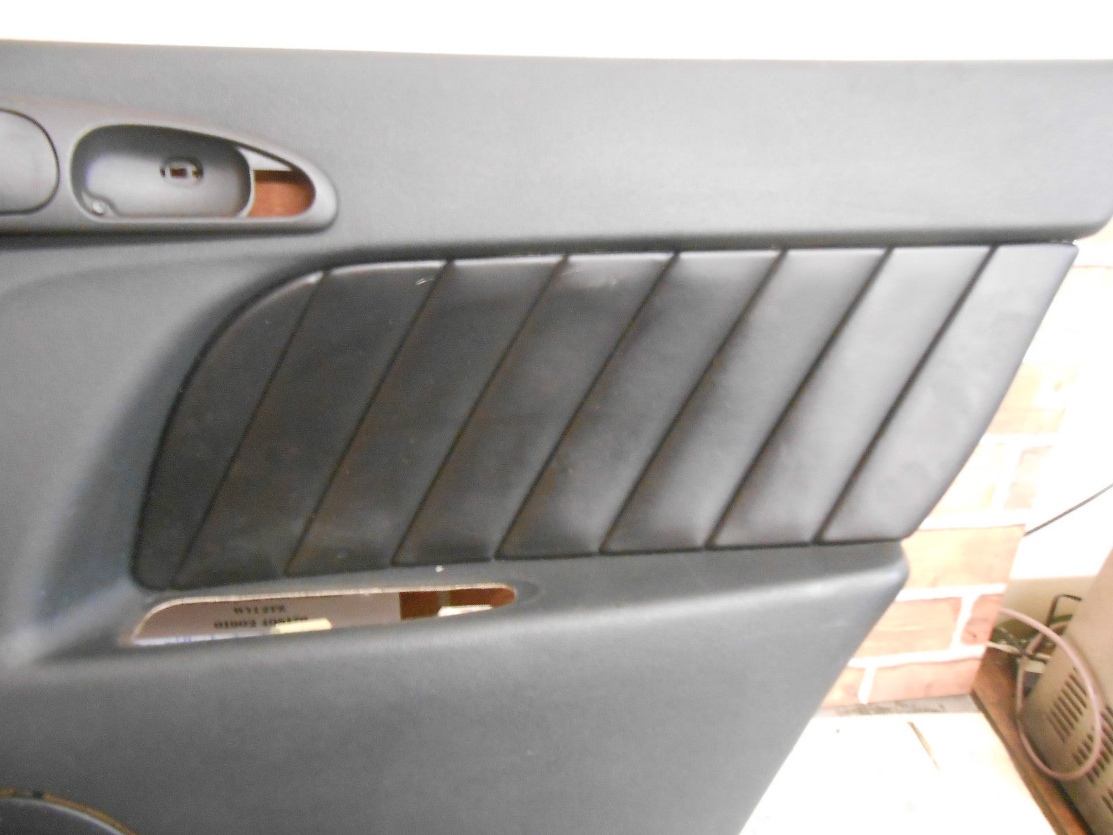 ALFA ROMEO 156 2004 OSR DRIVER SIDE REAR INTERIOR DOOR CARD LEATHER PANEL