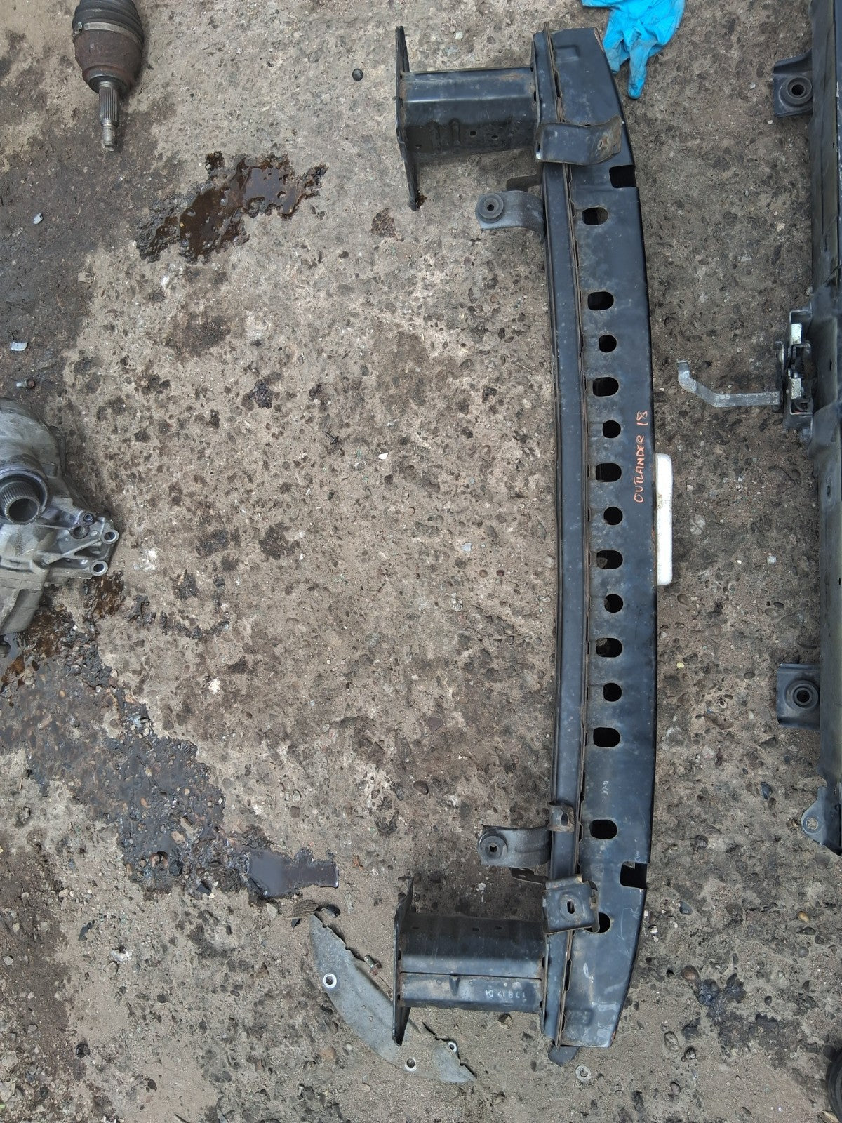 2018 MITSUBISHI OUTLANDER MK3 FRONT BUMPER CRASH BAR REINFORCEMENT BAR