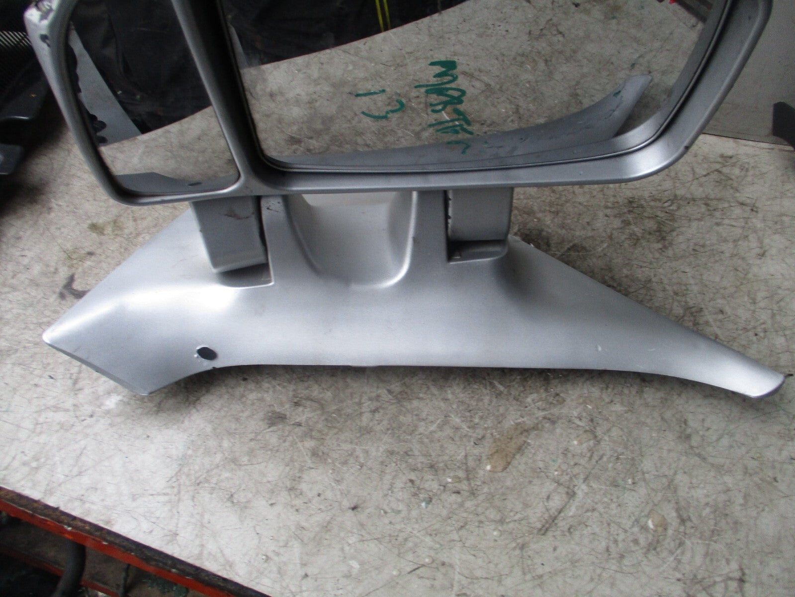 2013 RENAULT MASTER MK3 NSF PASSENGER SIDE FRONT WING MIRROR GREY