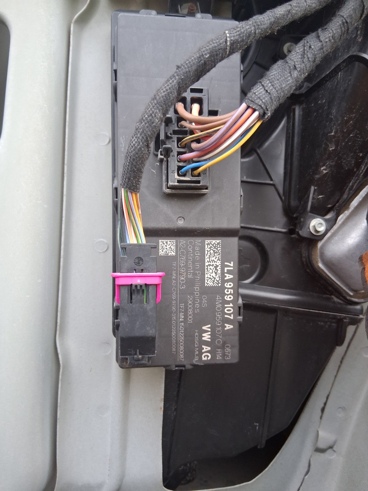 2023 VOLKSWAGEN CARAVELLE T6.1 ECU ELECTRIC TAILGATE CONTROL MODULE 7LA959107A