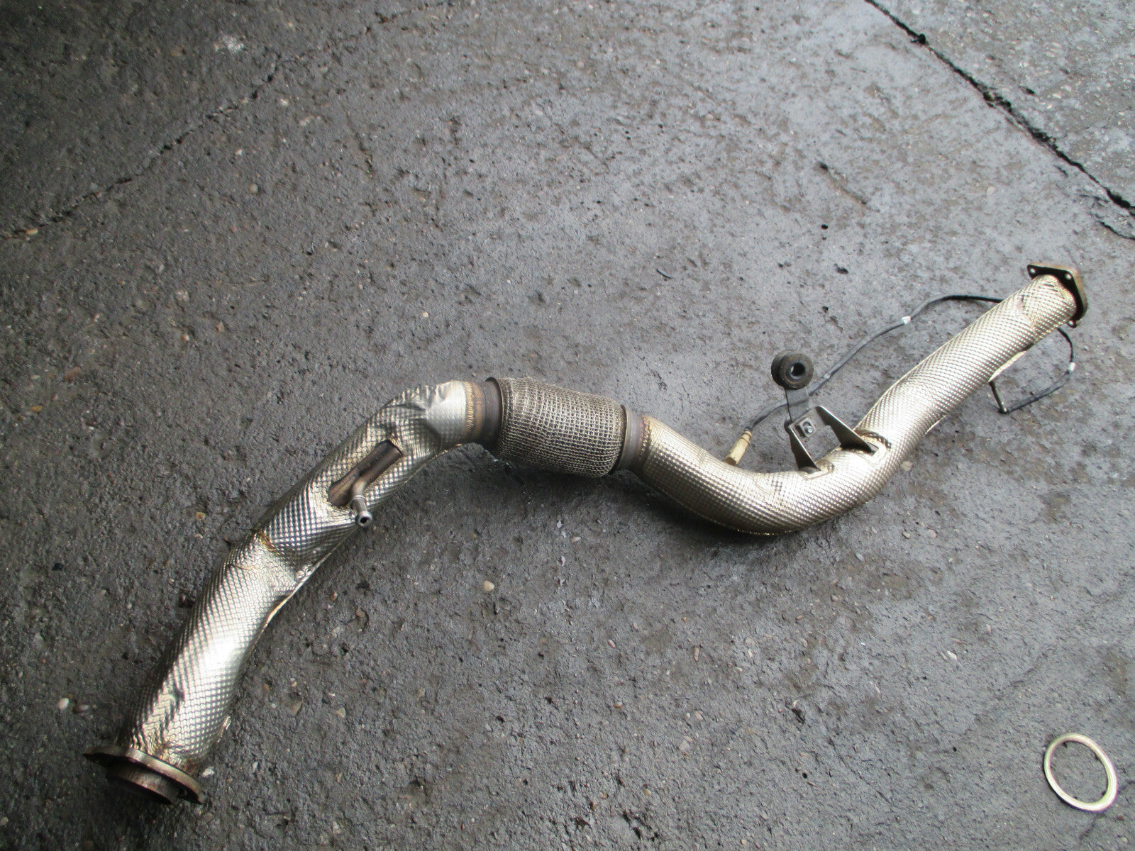 AUDI A6 2017 2.0 DIESEL ENGINE FLEXIBLE EXHAUST DOWNPIPE 4G0253350G