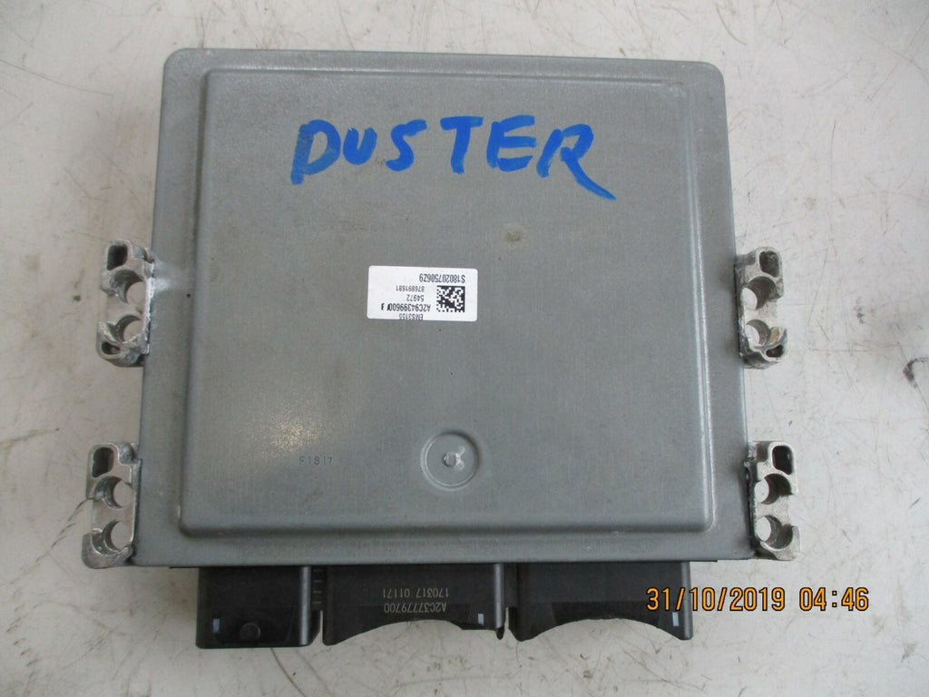 DACIA DUSTER 1.2 TCE MK1 ECU ENGINE CONTROL UNIT DAMAGED 237106276R 237106102R