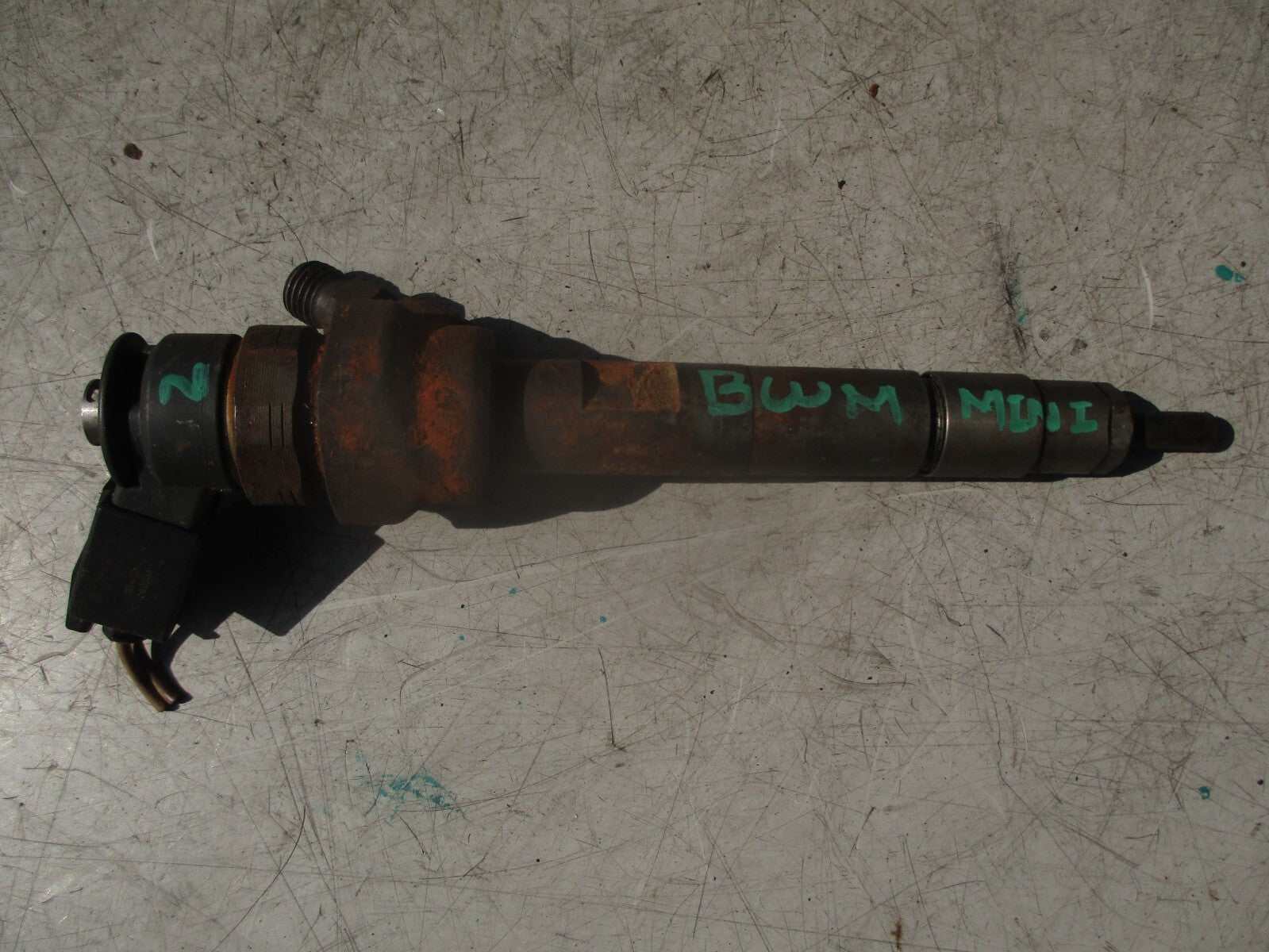 2011 BMW MINI COOPER CLUBMAN R55 1.6 DIESEL FUEL INJECTOR 0445110401 REF 2