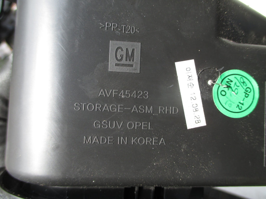 VAUXHALL MOKKA 2013 CENTRE CONSOLE TRAY CUP HOLDER SLIDING TRIMAVF45423 95187295