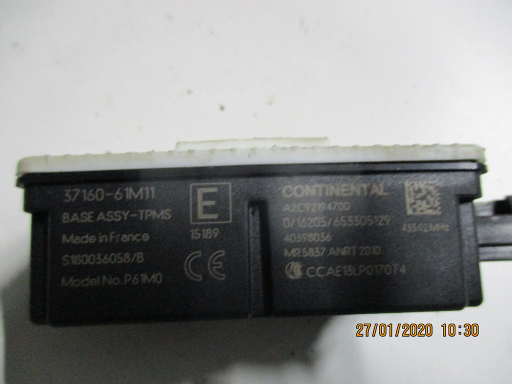 SUZUKI SWIFT MK3 2015 ESP STABILITY BASE ASSY TPMS CONTROL MODULE 37160-61M11