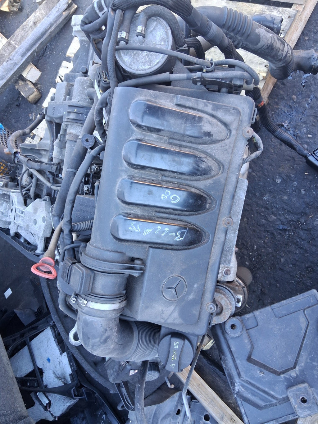 2008 MERCEDES B CLASS W245 2.0 DIESEL COMPLETE ENGINE OM 640.941 152K MILES