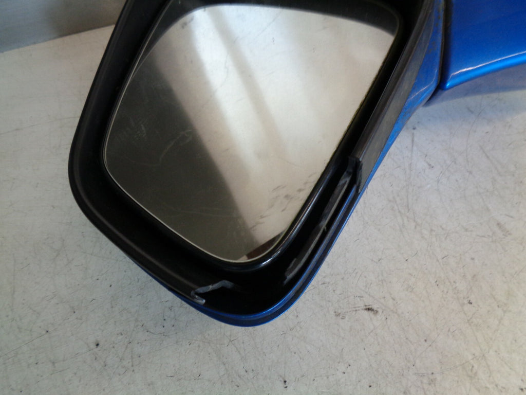 VAUXHALL MOKKA A MK1 2013 NS PASSENGER SIDE ELECTRIC DOOR WING MIRROR GLASS BLUE