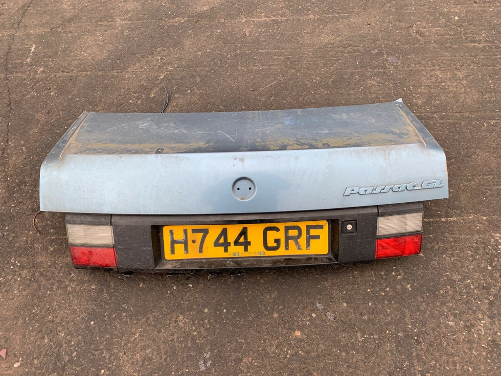 VOLKSWAGEN VW PASSAT B3 MK3 1990 SALOON BOOTLID BOOT LID HATCH BLUE