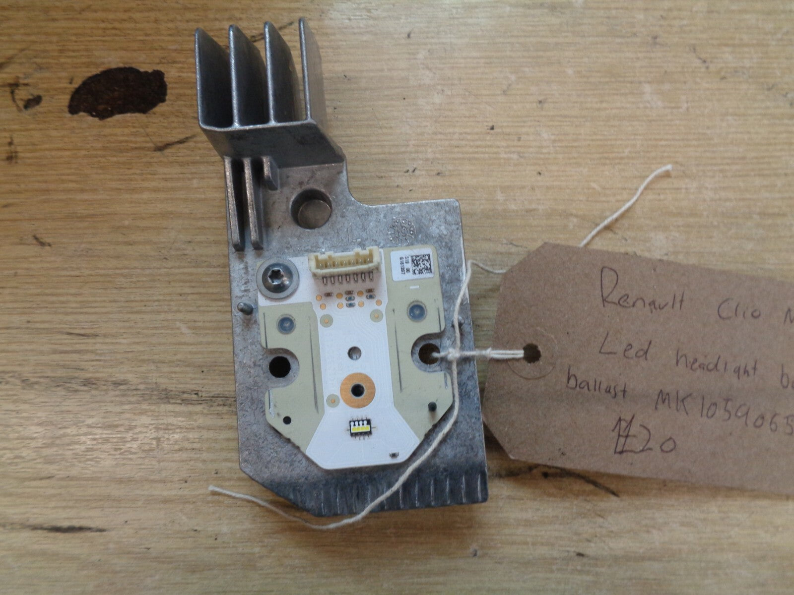 RENAULT CLIO MK4 LED HEADLIGHT BULB BALLAST MK10590655