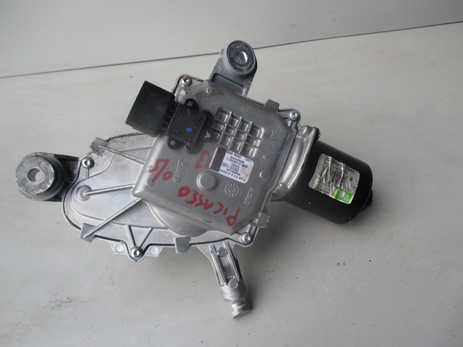 CITROEN C4 PICASSO 2013 OS DRIVER SIDE WIPER MOTOR 53042506