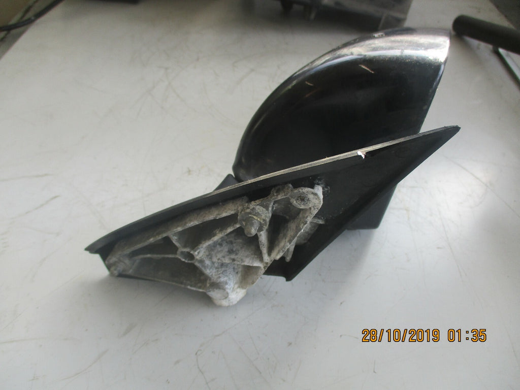 AUDI A4 8E B6 OS DRIVER SIDE ELECTRIC DOOR WING MIRROR DARK BLUE