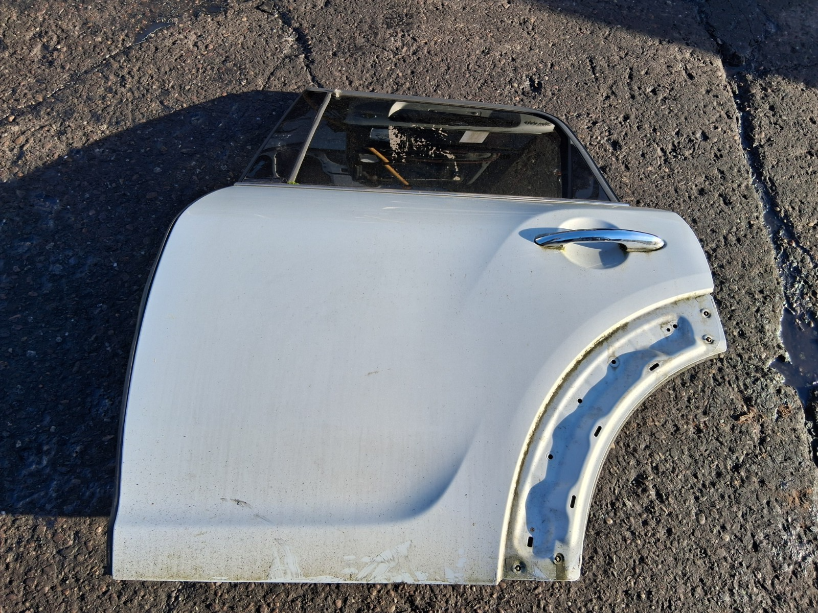 2021 BMW MINI COUNTRYMAN F60 NSR REAR PASSENGER SIDE LEFT BARE DOOR