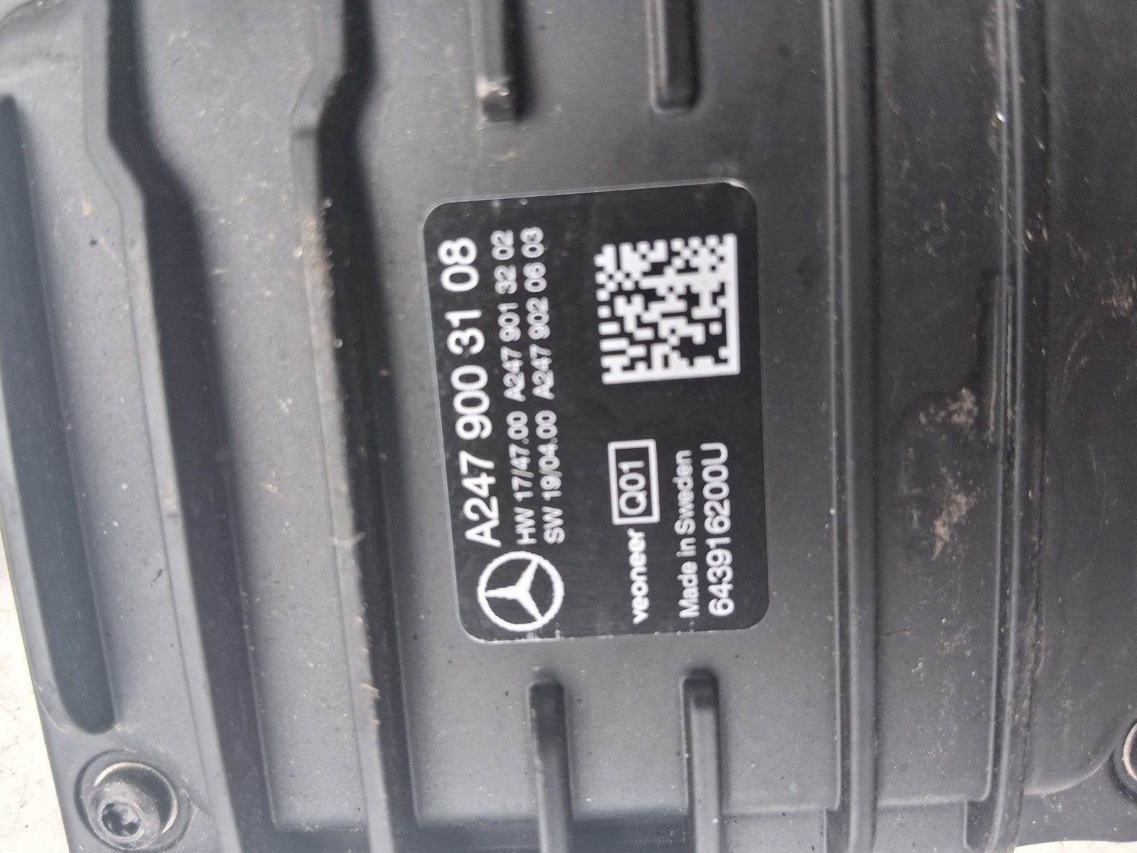 2020 MERCEDES A CLASS W177 FRONT WINDSCREEN ASSISTANCE CAMERA A2479003108