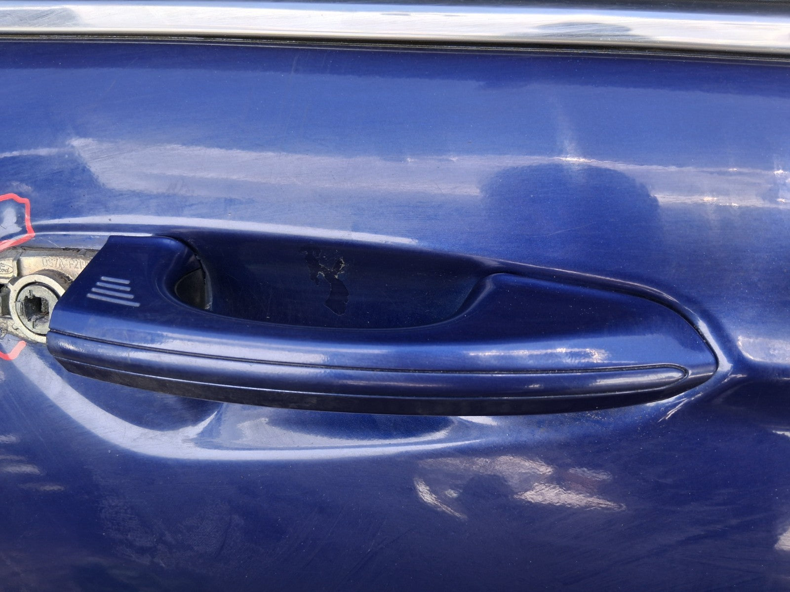 2016 FORD MONDEO MK5 HATCHBACK OSF DRIVER SIDE FRONT RIGHT EXTERIOR DOOR HANDLE