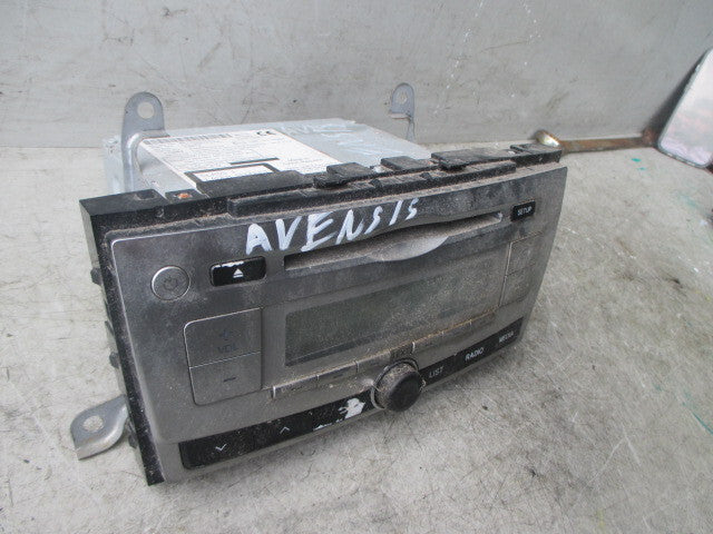 TOYOTA AVENSIS SALOON T270 2015 MK3 RADIO CD STEREO HEAD UNIT 8612005220