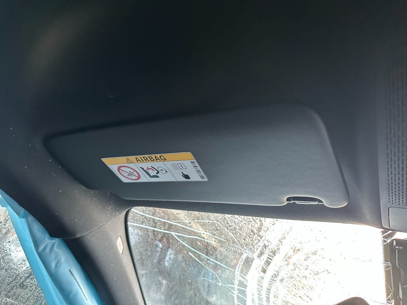 2020 MERCEDES BENZ A CLASS W177 NS PASSENGER SIDE FRONT SUN VISOR SUNVISOR