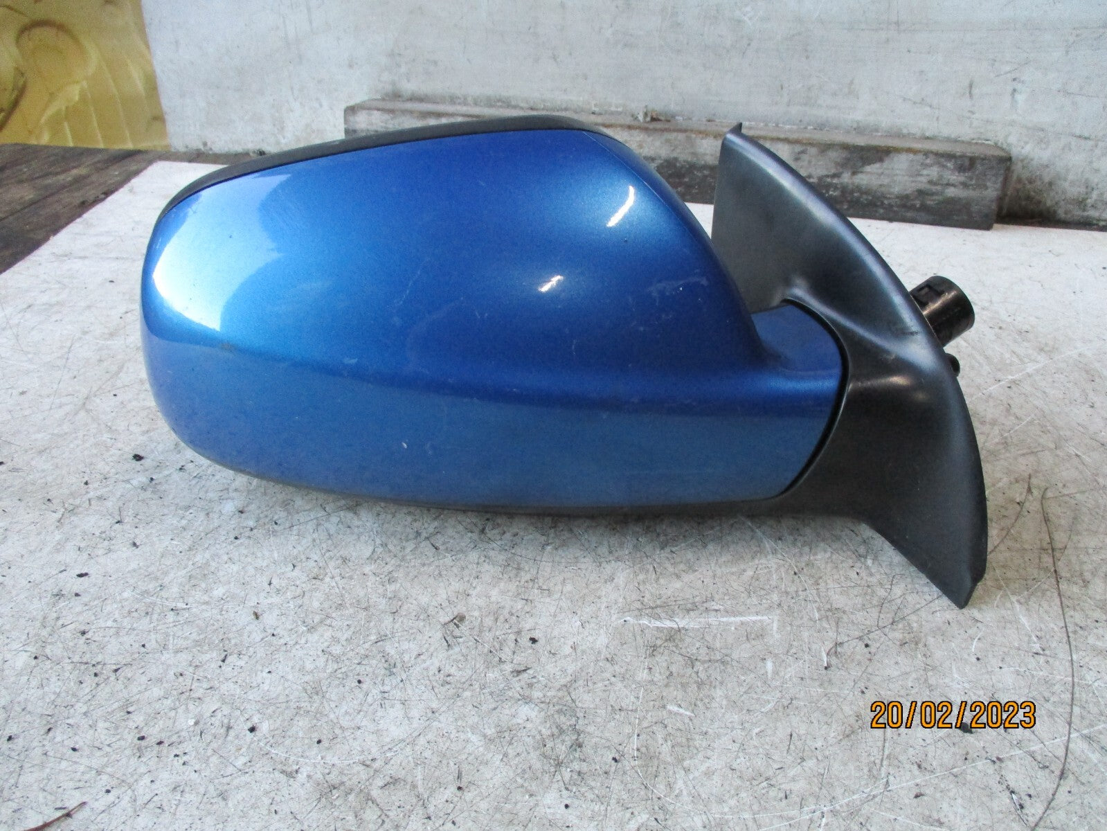 PEUGEOT 307 2003 OSF DRIVER SIDE WING MIRROR