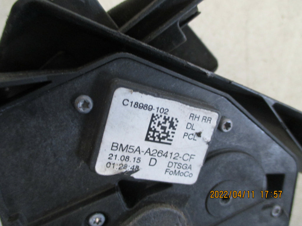 FORD MONDEO MK5 2015 TITANIUM OSR DRIVER SIDE REAR LOCK MECHANISM bm5aa26412cf