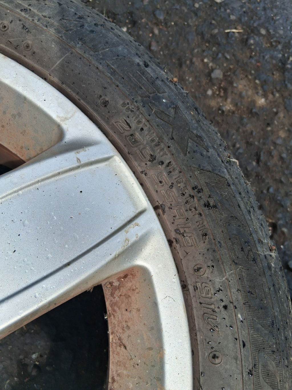 CITROEN C4 MK1 2005 16 INCH ALLOY WHEEL WITH TYRE 205/55R16