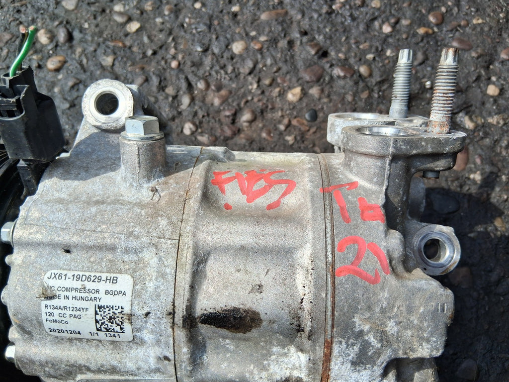 2021 FORD FIESTA MK8 AC AIR CON COMPRESSOR PUMP JX6119D629HB