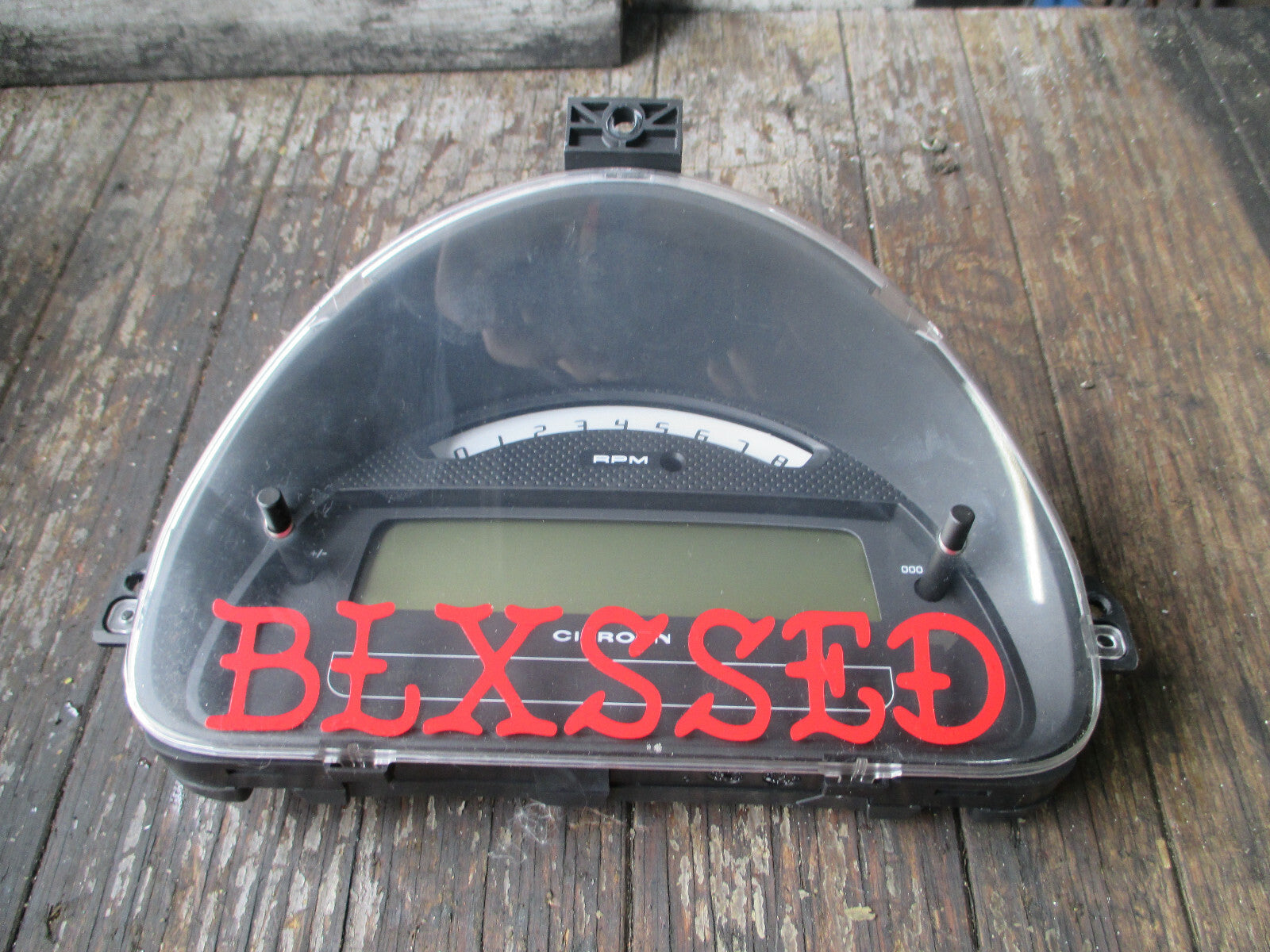 CITROEN C2 2006 SPEEDOMETER INSTRUMENT CLUSTER 9660225980