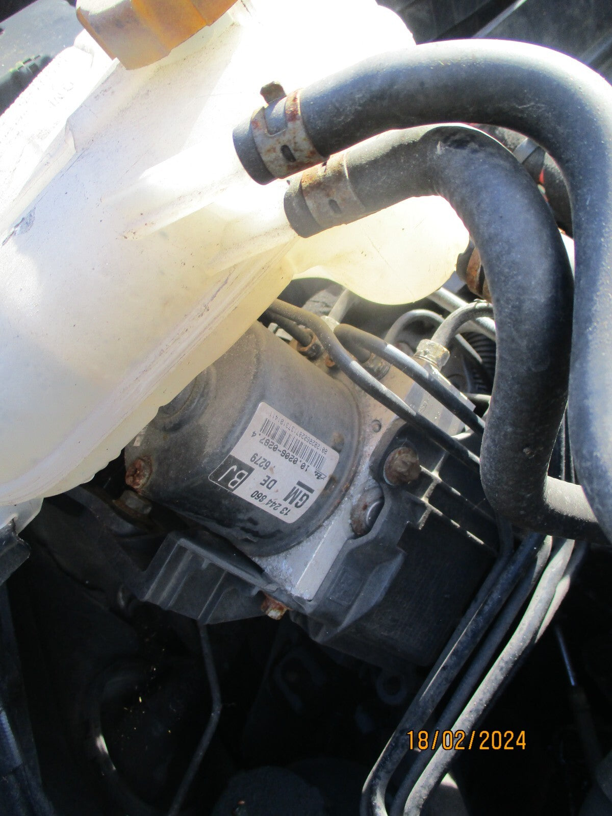 VAUXHALL ZAFIRA B 2013 1.6 PETROL ABS PUMP MODULATOR 13244860