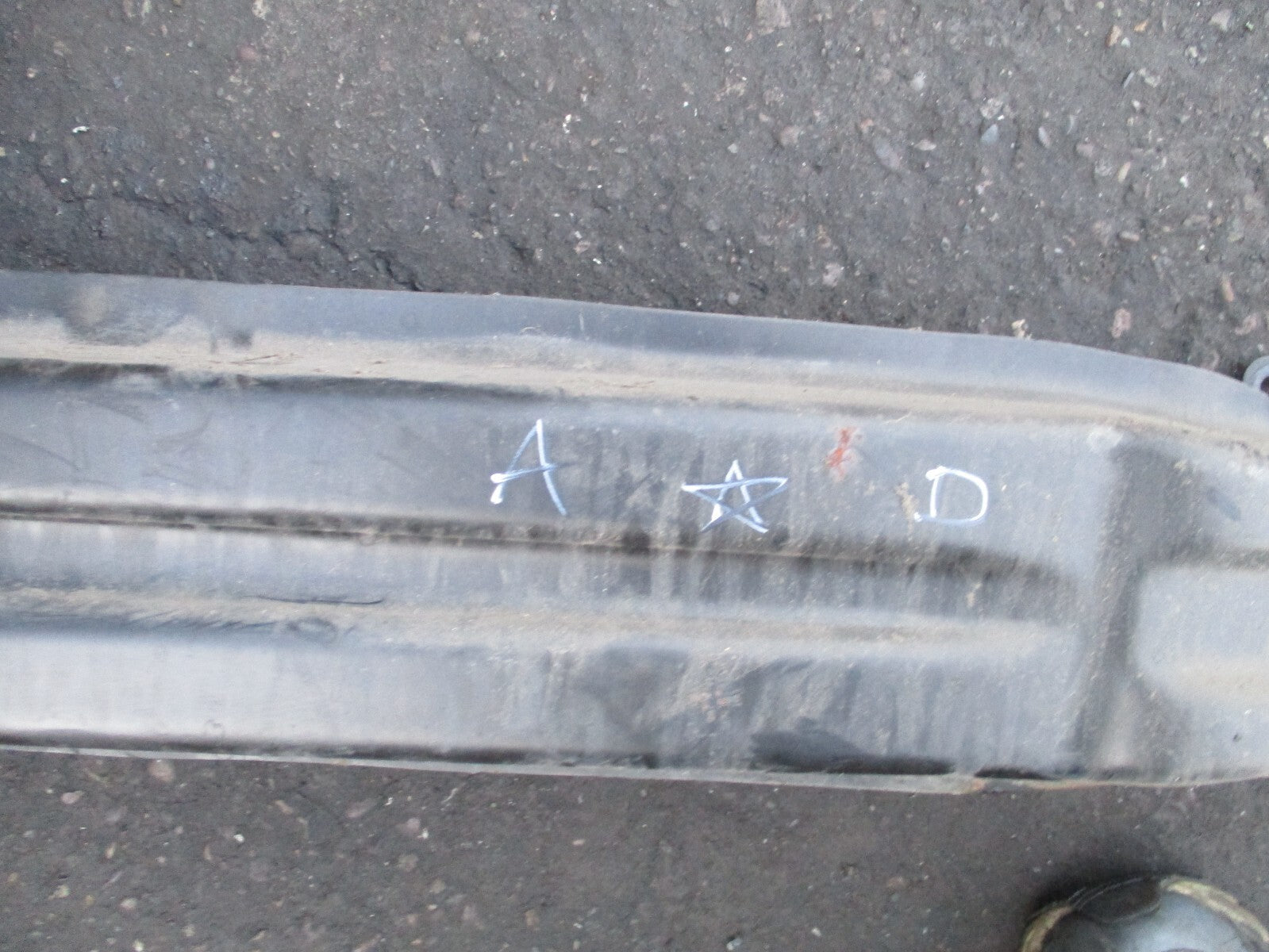 2013 VW VOLKSWAGEN GOLF MK7 REAR BUMPER REINFORCEMENT CRASH BAR