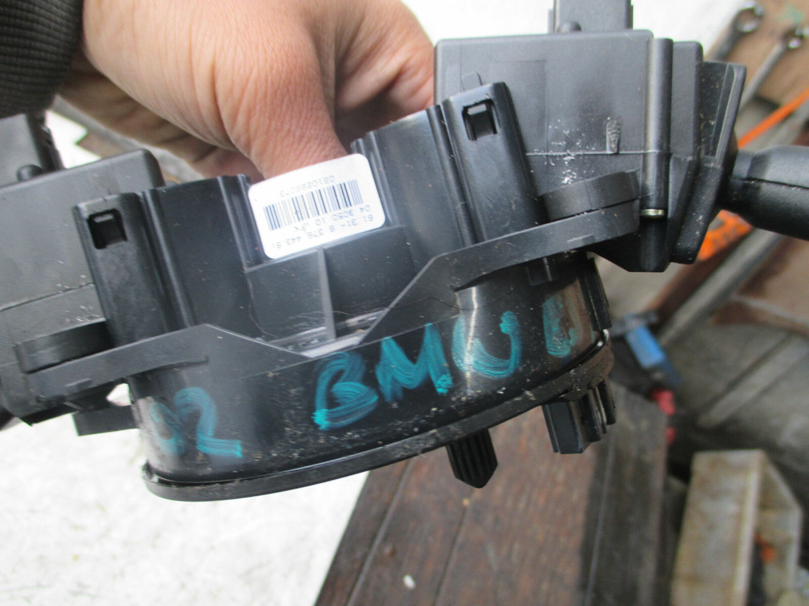 BMW 5 SERIES E39 2002 WIPER INDICATOR STALK SWITCH SQUIB 6131837644391