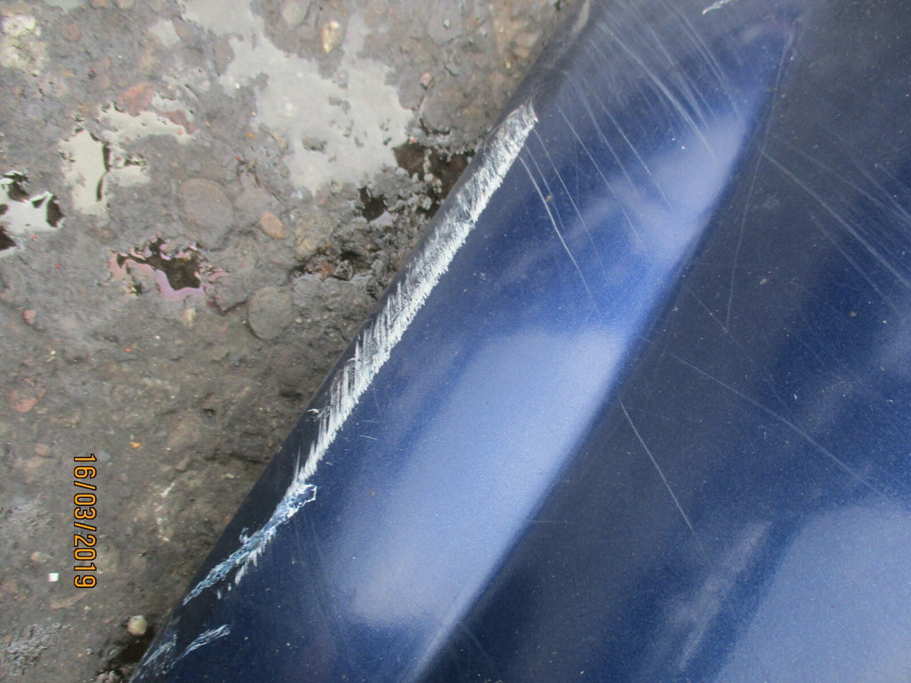 RENAULT MEGANE MK2 REAR BUMPER DARK BLUE