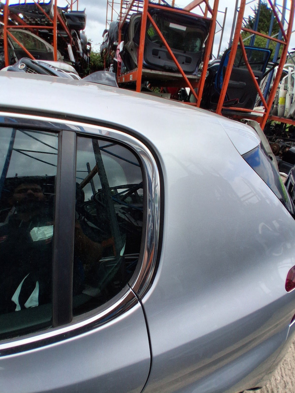 2014 PEUGEOT 308 MK2 NSR PASSENGER SIDE REAR QUARTER WINDOW GLASS