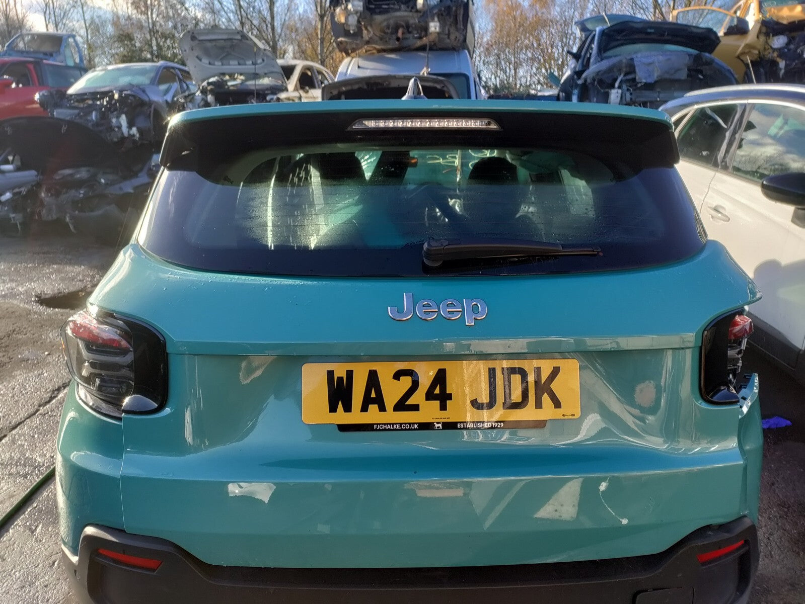 2024 JEEP AVENGER OSF DRIVER SIDE SUN VISOR