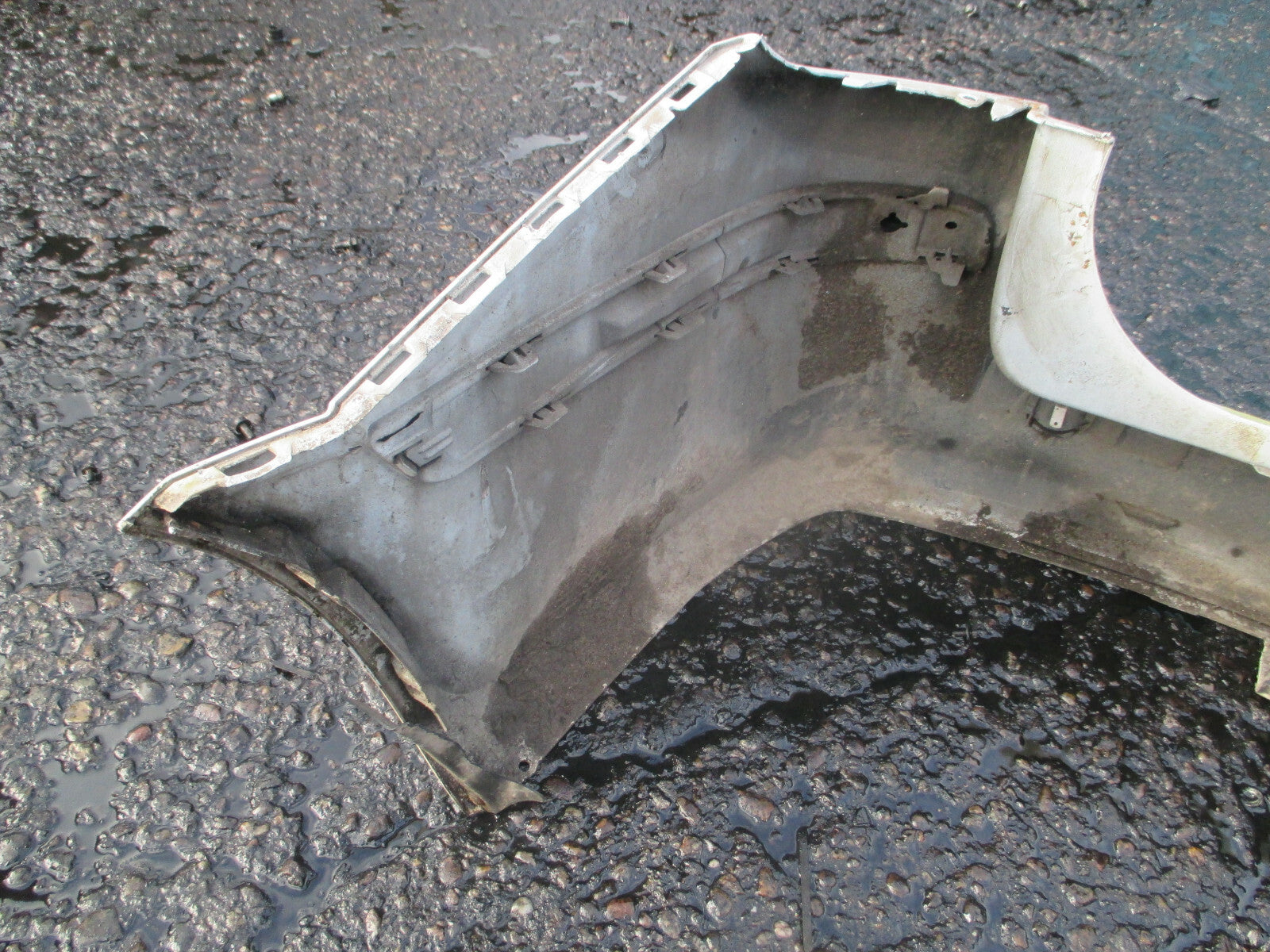 VAUXHALL ASTRA H 2012 VAN ESTATE REAR COMPLETE BUMPER WHITE
