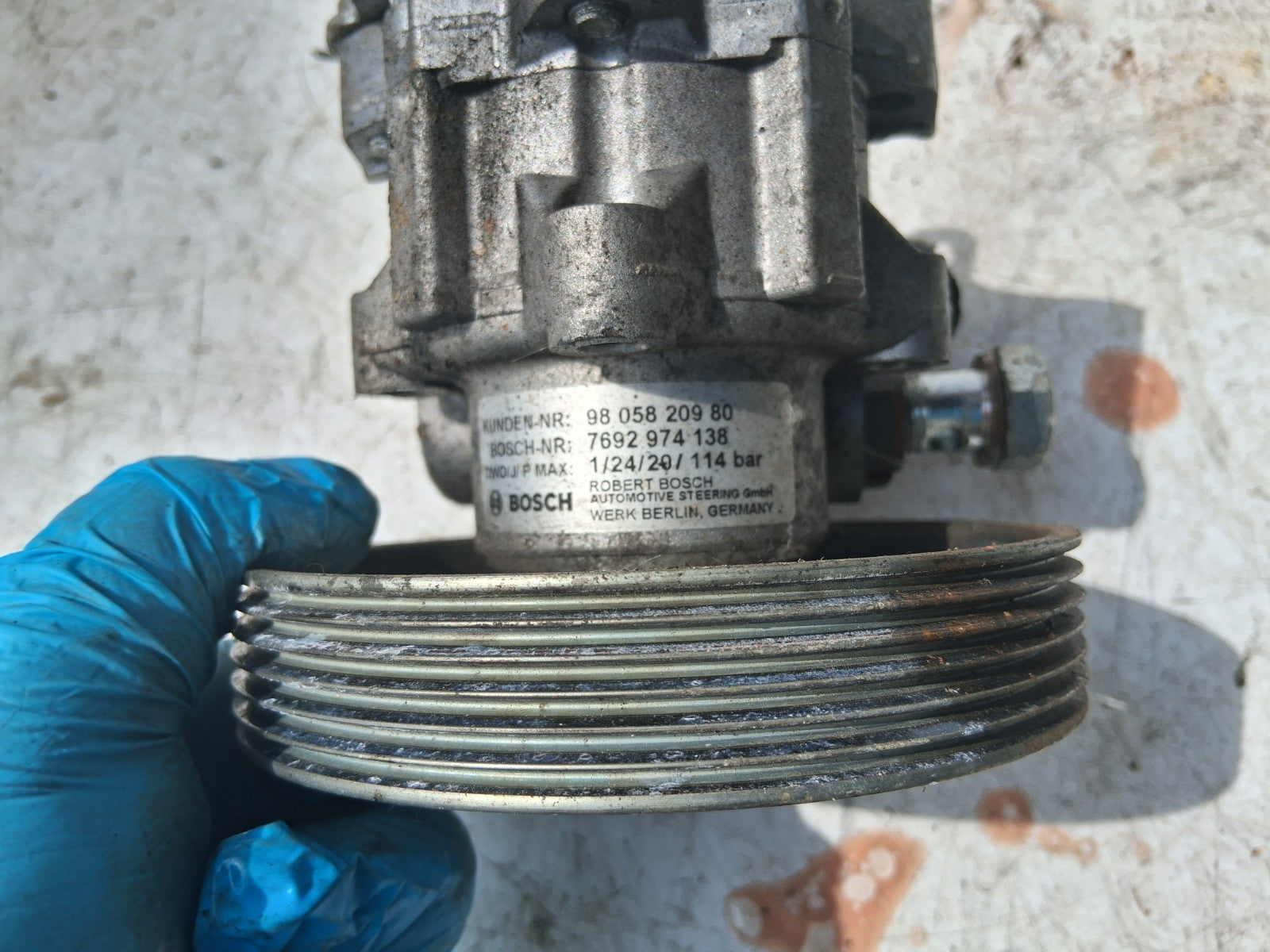 2020 CITROEN RELAY BOXER 2.2 DIESEL POWER STEERING PUMP 9805820980