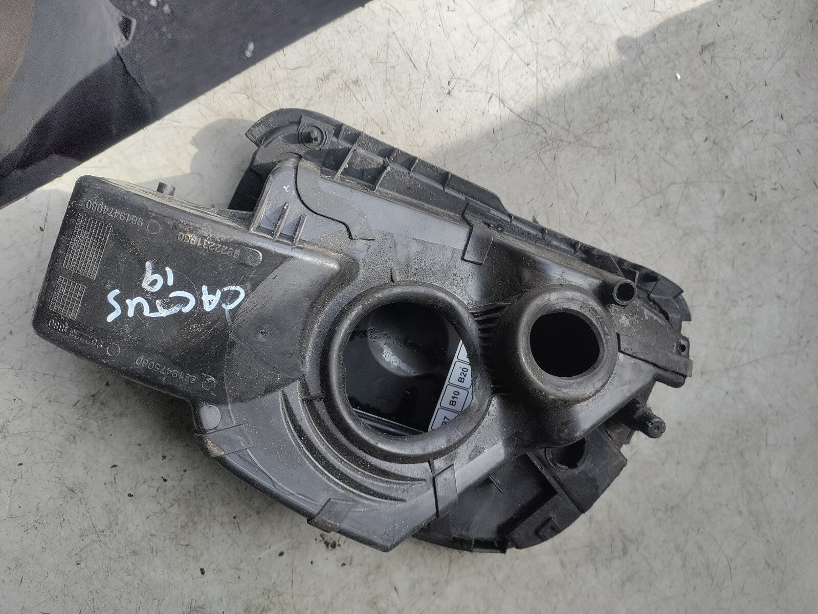 CITROEN C4 CACTUS 2019 FUEL CAP FLAP NIMBUS GREY
