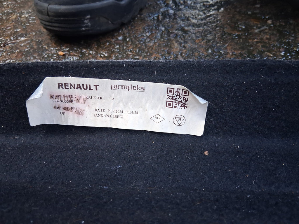 2024 RENAULT CLIO FACELIFT MK5 REAR STORAGE LOAD COVER PARCEL SHELF 794203550R