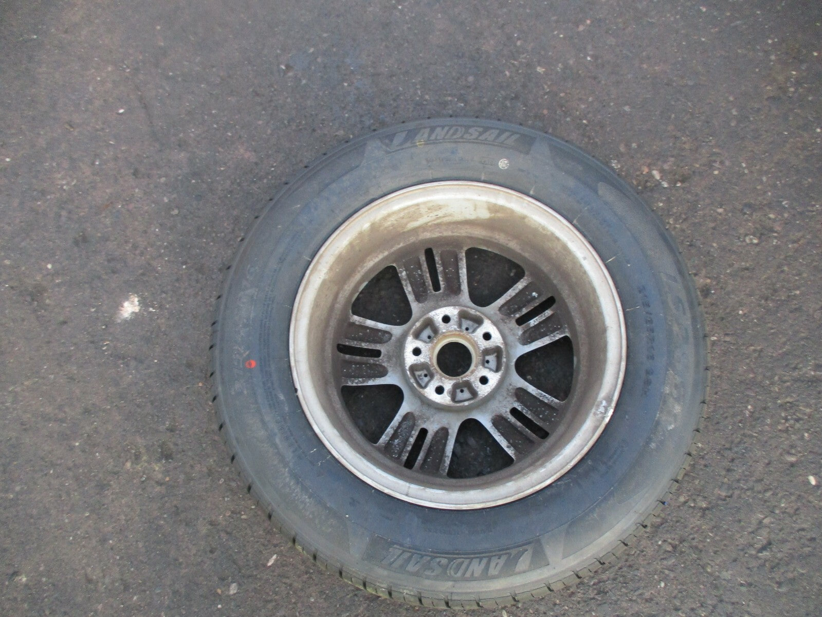 NISSAN QASHQAI J10 MK1 ALLOY WHEEL & TYRE LANDSAIL 5 STUD 16 INCH 215/65 R16