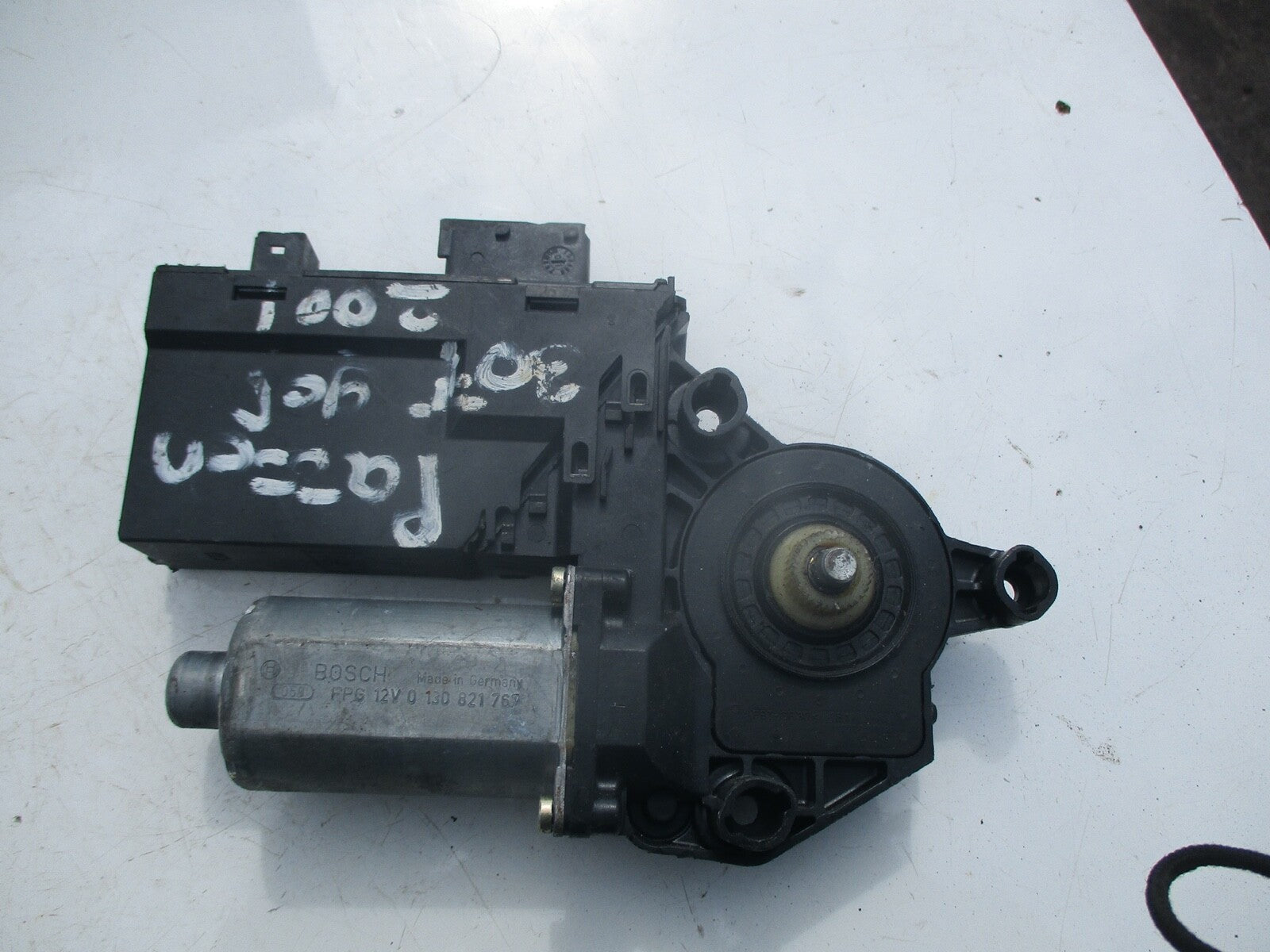 PEUGEOT 307 2004 3 DOOR HATCHBACK NS PASSENGER SIDE WINDOW MOTOR 9637131680